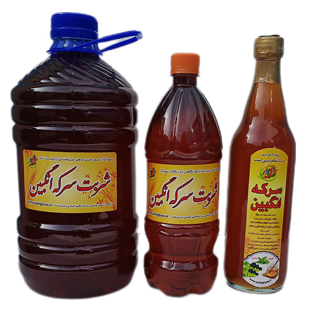 شربت سرکه انگبین ۱۰۰٪ عسل